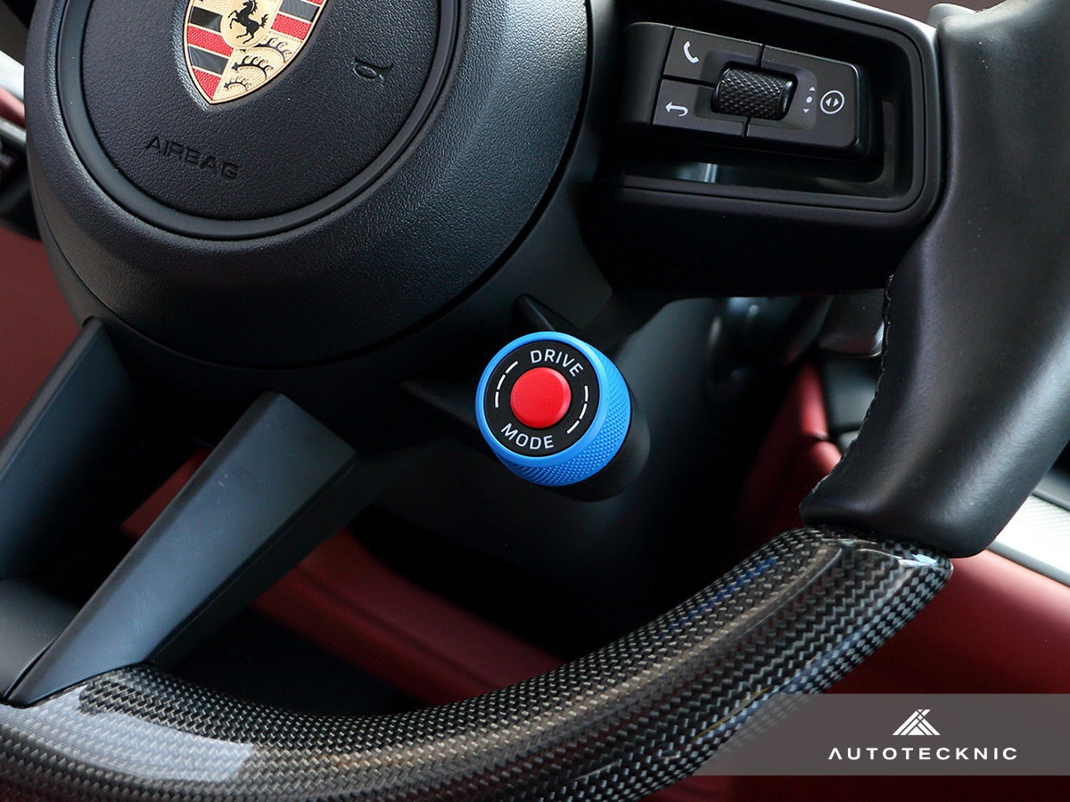 AutoTecknic Painted Drive Mode Selector Switch Dial - Porsche