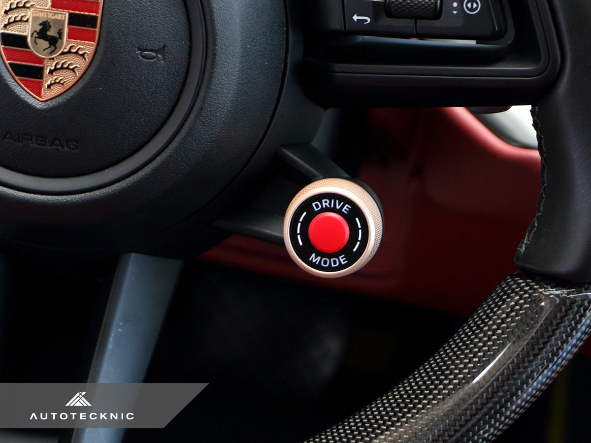 AutoTecknic Painted Drive Mode Selector Switch Dial - Porsche