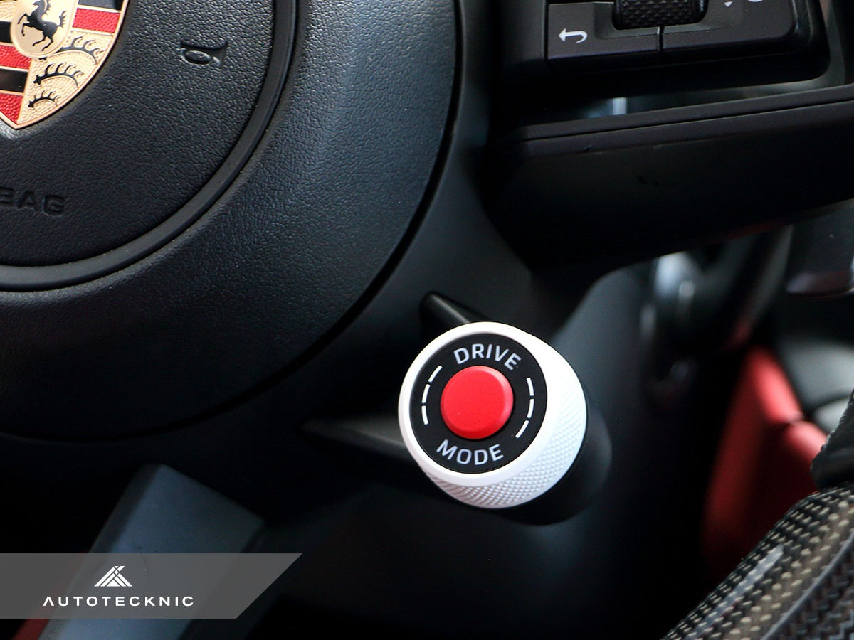 AutoTecknic Painted Drive Mode Selector Switch Dial - Porsche