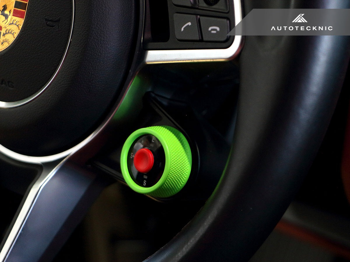 AutoTecknic Painted Drive Mode Selector Switch Dial - Porsche