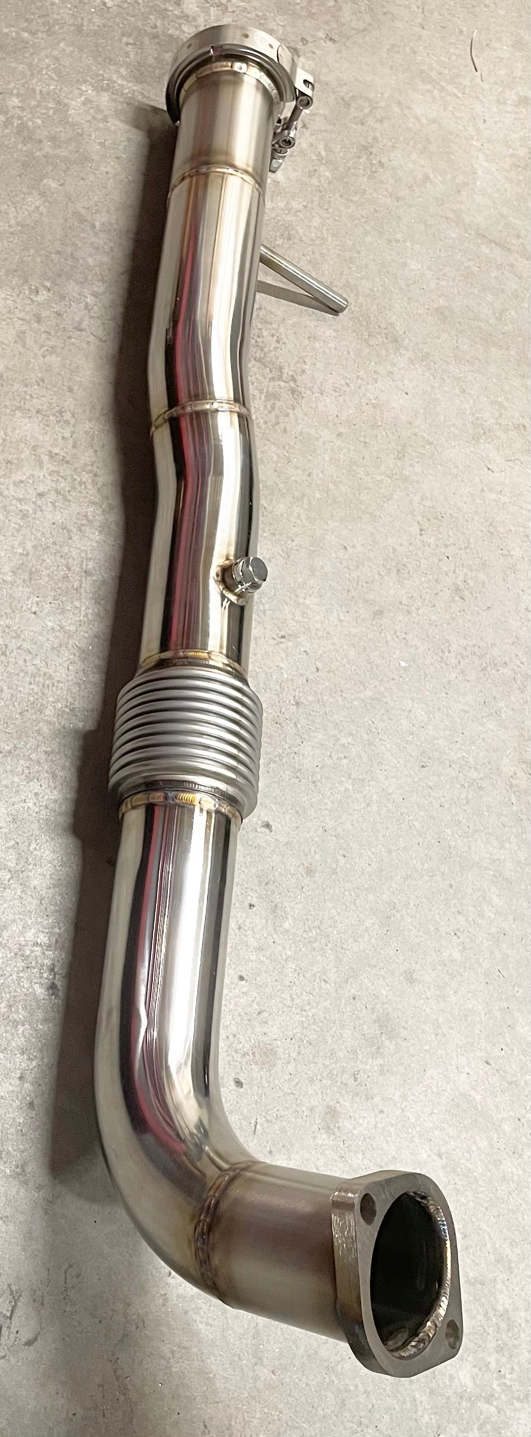 CCdesign 2G DSM AWD 3" V-BAND Downpipe