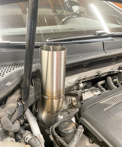 CCdesign 15-21 Audi 8V A3/S3 & Volkswagen MK7/7.5 Golf GTI/R Hood Exit Exhaust