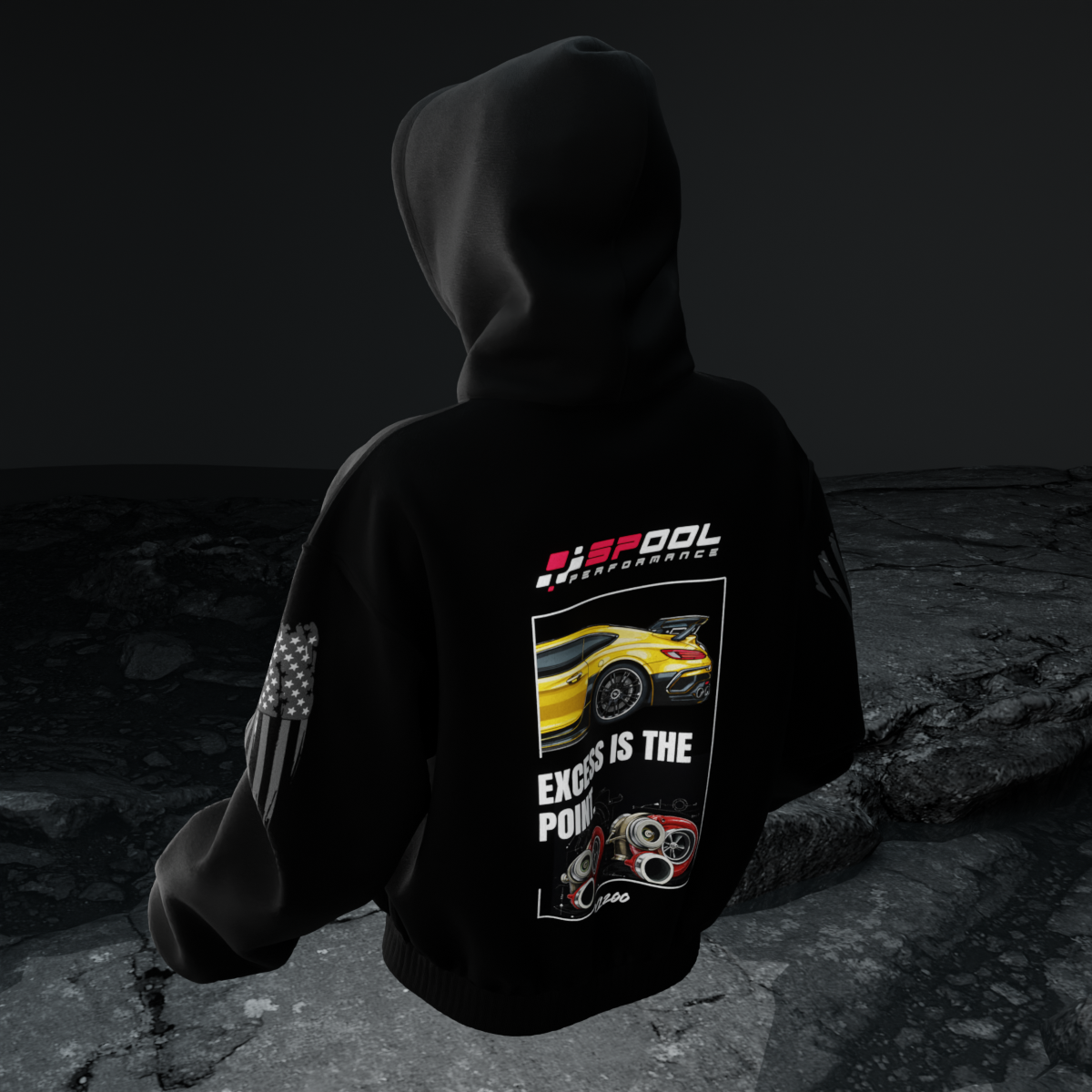 Spool Racewear – Excess Is The Point Premium Hoodie