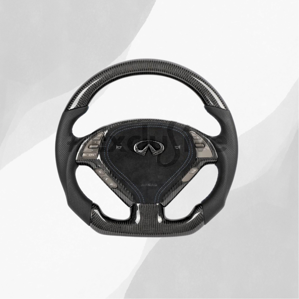 2008-2014 Infiniti G25, G35, G37, & QX50 Custom Steering Wheel by Exclusive Steering