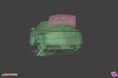 Infiniti G35 Coupe (V35) 3D Scan (2003-2007)