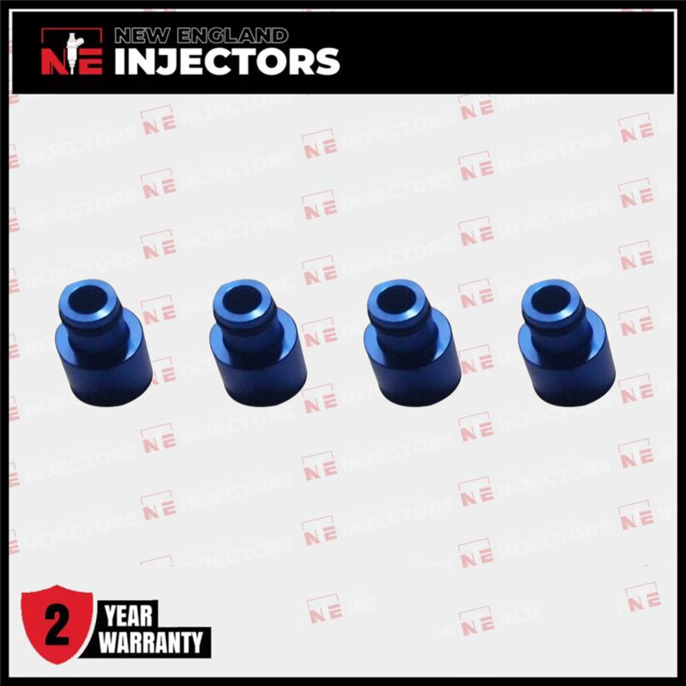 4 RDX Injector Hats For B/D/H Honda Civic Acura Integra D15 D16 B16 B18 Blue