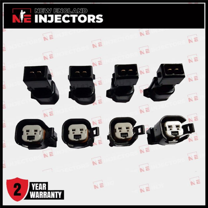 LS1 to LS2/LS3 Injector Adapters Bosch EV1 (Jetronic) to EV6/EV14 (USCAR) x8