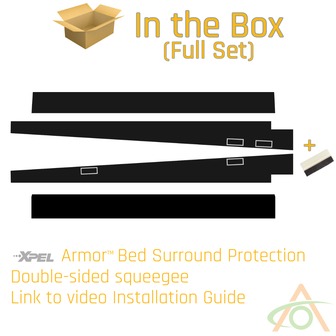 Xpel Armor Truck Bed Sail Trim & Lip Protection