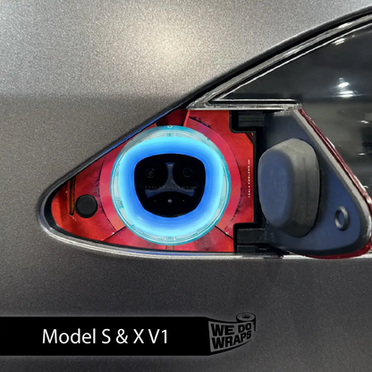 Arc Reactor Tesla Charge Port Wrap | Model S