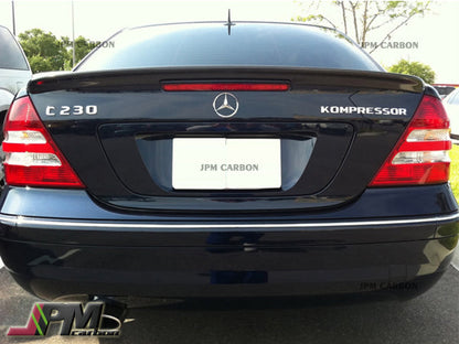 [JPMCarbon] AMG Style Carbon Fiber Trunk Spoiler Fit For 2001-2007 Mercedes-Benz W203 C-Class Sedan