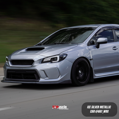 JDMuscle [18-21 WRX/STI] CS Style V2 Front Bumper Grille | Paint Matched/Gloss Black