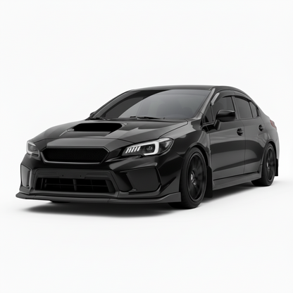 JDMuscle [18-21-WRX/STI] Fog Light Covers - Paint Matched / Gloss Black