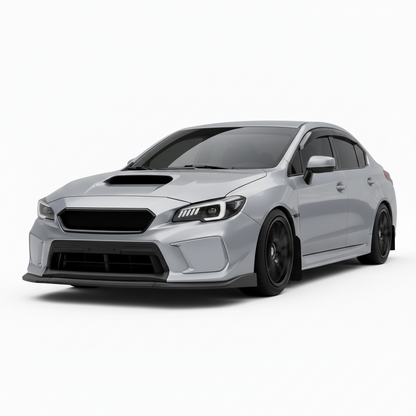 JDMuscle [18-21-WRX/STI] Fog Light Covers - Paint Matched / Gloss Black