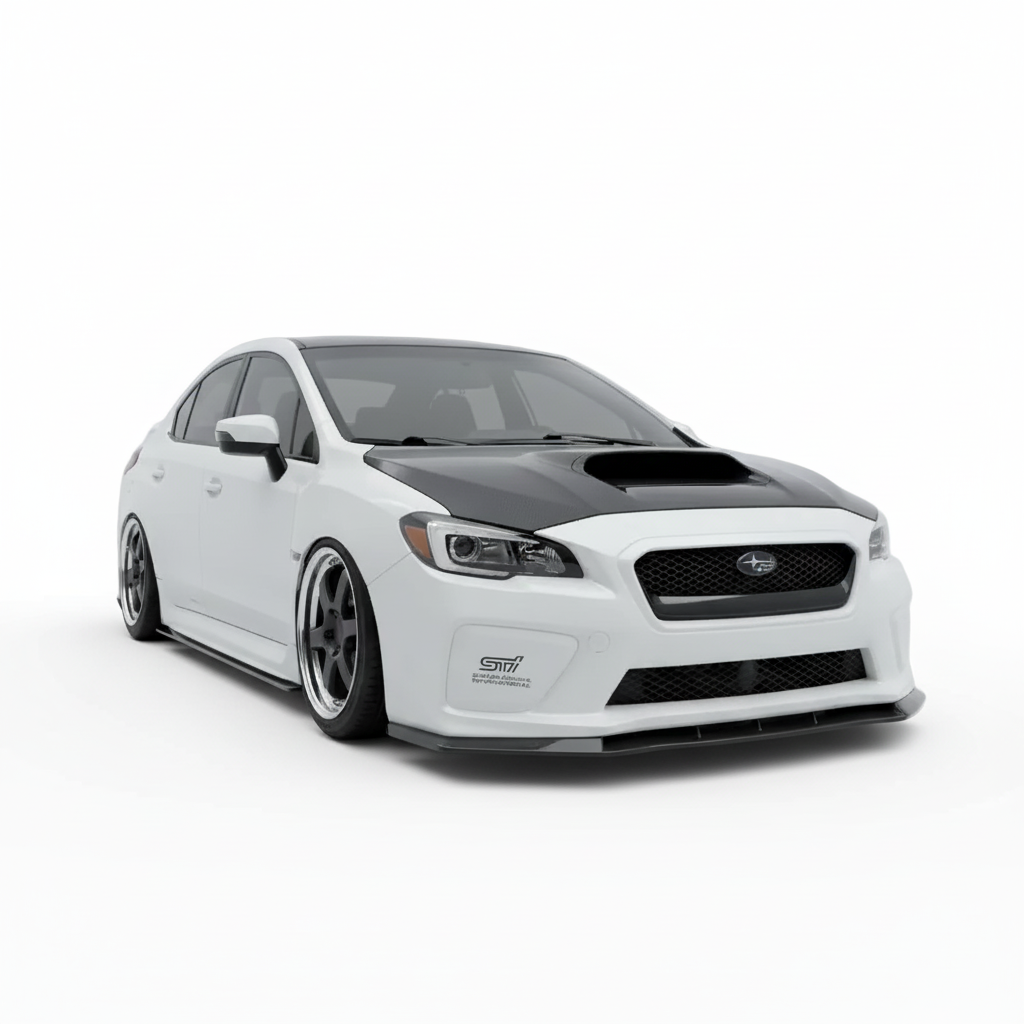 JDMuscle [15-17 WRX/STI] Fog Light Covers-Gloss Black/Paint Matched