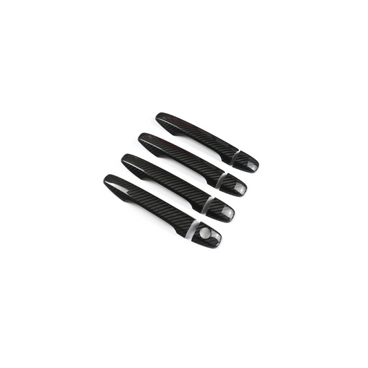 JDMuscle [15-21 WRX/STI] Pre-preg Carbon Fiber Door Handle Covers