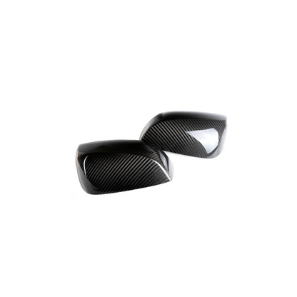 JDMuscle [15-21 WRX/STI] Pre-preg Carbon Fiber Side Mirror Covers w/o Turn Signal