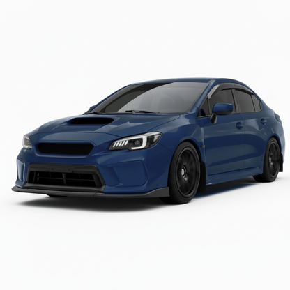 JDMuscle [18-21-WRX/STI] Fog Light Covers - Paint Matched / Gloss Black