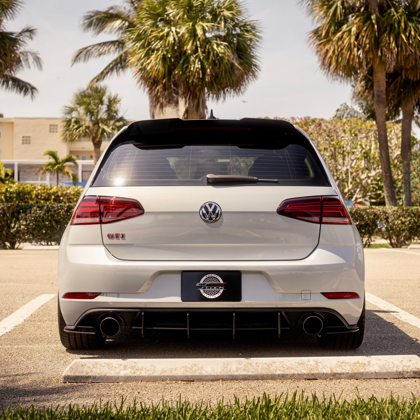 Spoiler Extension (Type 2 - Notched) MK7 / MK7.5  GTI & R