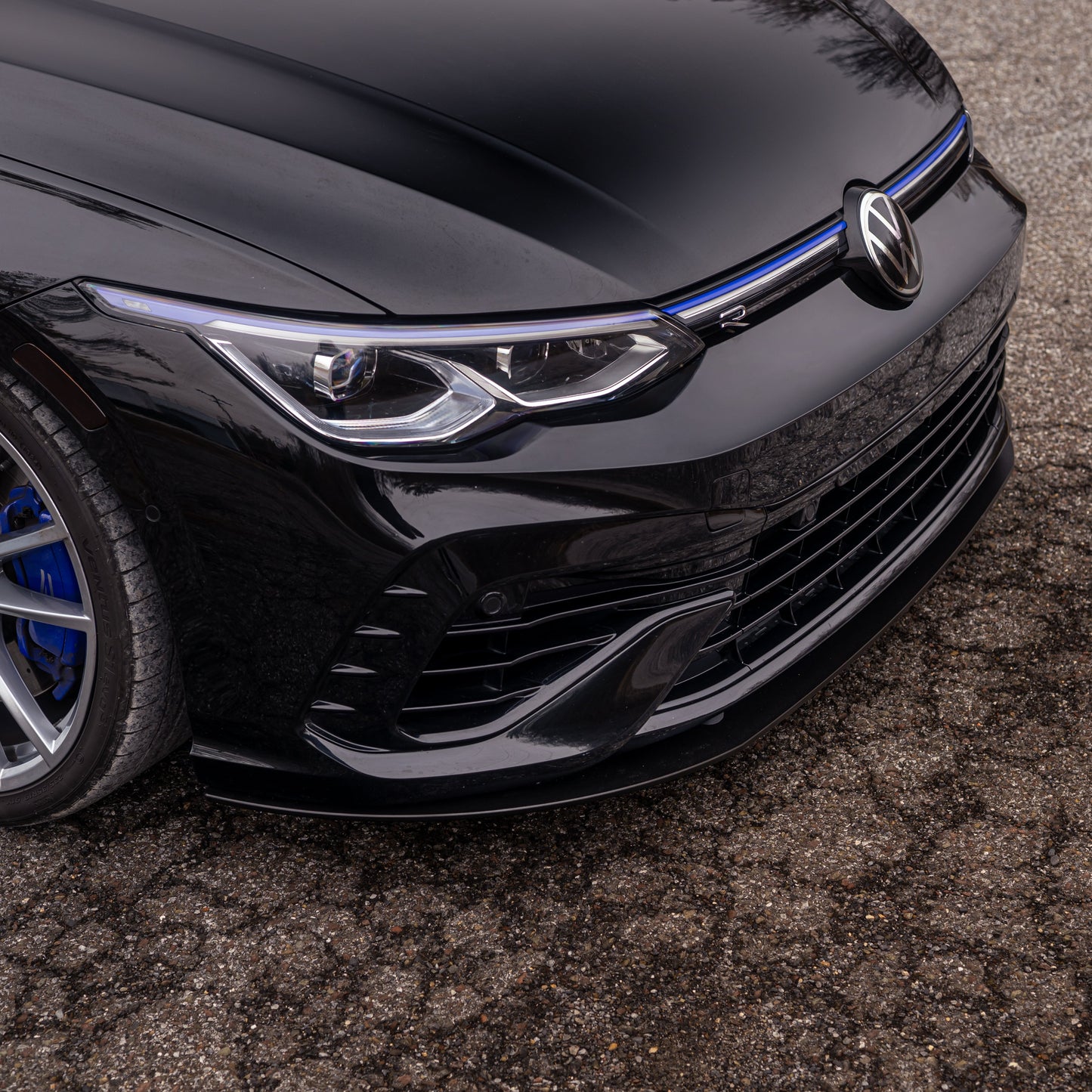 Front Lip for MK8 Golf R (2022-2024) - bumper mounted splitter