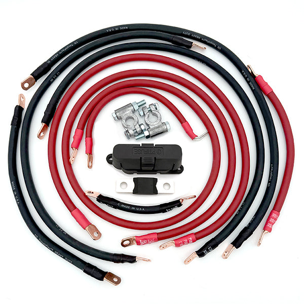 Jeep Gladiator JT Big 7 Battery Cable Kit (2020 - 2024)