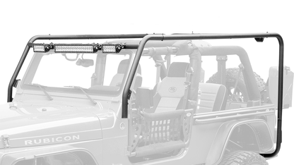 Body Armor 4x4 07-18 Jeep Wrangler JK 2/4dr Roof Rack Front/Rear Frame Kit JK-711
