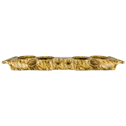 DS18 JK-SBAR/CM Exclusive Overhead Audio Bar System for JK/JKU Jeeps (4x 8" Speakers 4x3.72" Tweeters 2x1" Drivers) Camo Beige