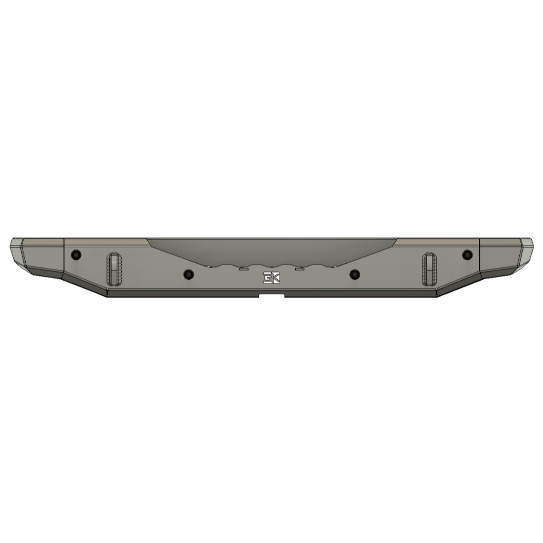 Gauntlet Series Rear Bumper for Jeep JL Wrangler (2018+)