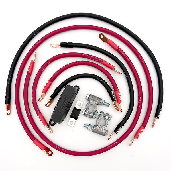 Jeep Comanche MJ Big 7 Battery Cable Kit (1987-1992)