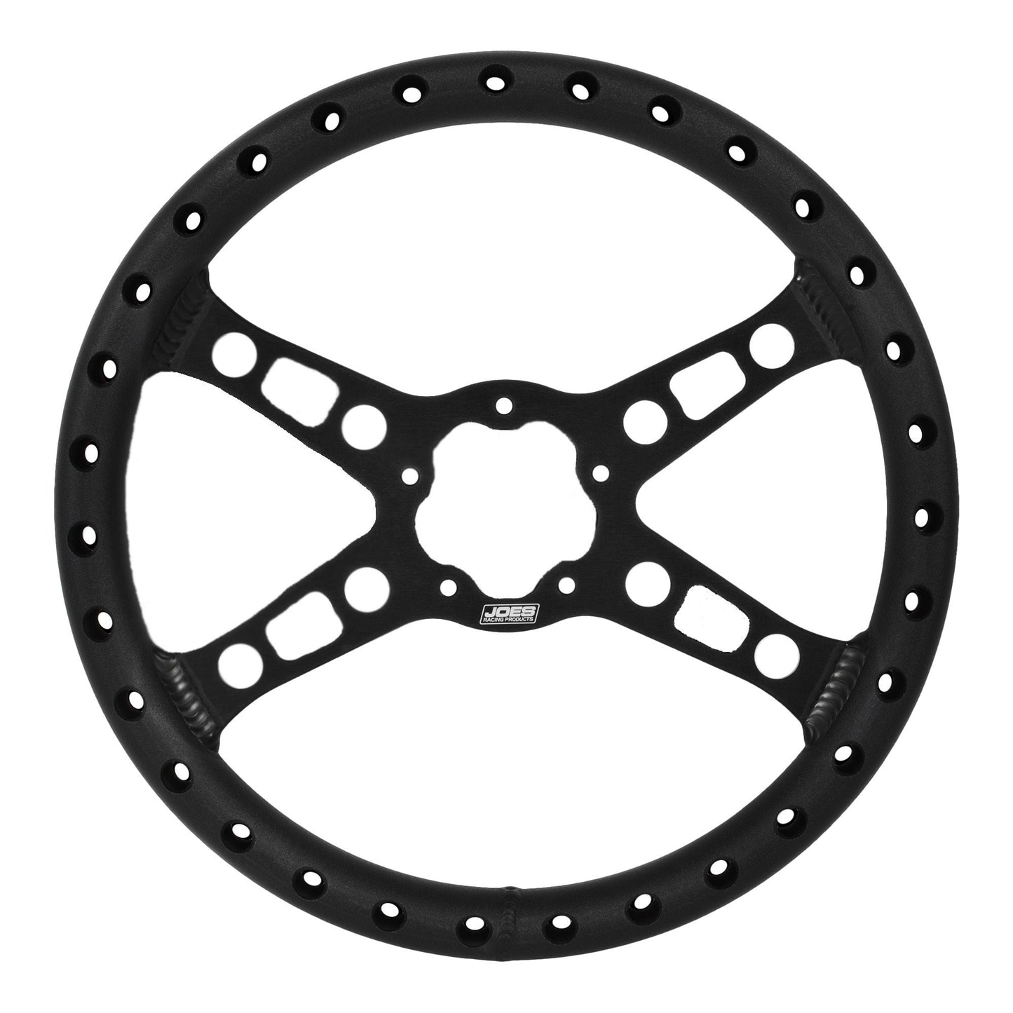 Steering Wheel 13IN Flat LW Drag Black