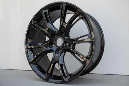 JP1 20x9 5x127 +34 71.5 Full Gloss Black