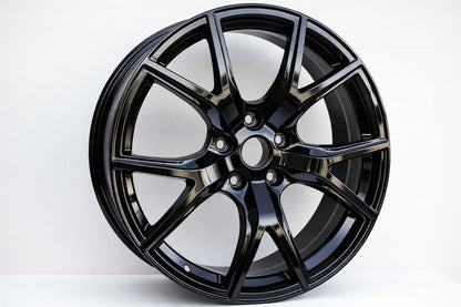JP2 20x10 5x127 +45 71.5 Gloss Black