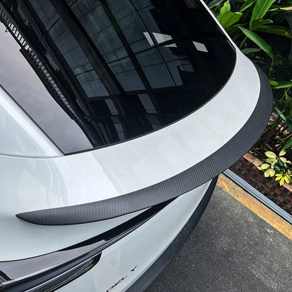 TESLA MODEL Y JUNIPER REAR TRUNK SPOILER REAL PRE-PREG DRY CARBON FIBER MATTE OR GLOSS