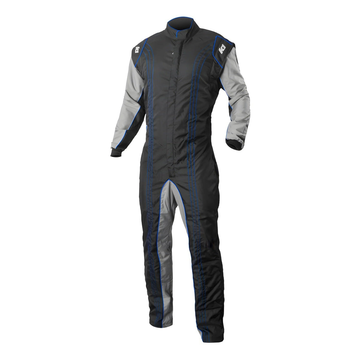 Suit Karting GK2 Adult Large/X-Large Black/Blue