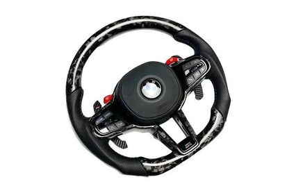 BMW 2/3/4/5 Series LCI G80 G81 G82 G83 G87 G20 G30 Carbon Fiber Steering Wheel (2019+)