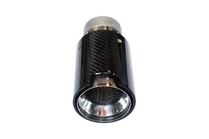 BMW Universal Fit Carbon Fiber Single Muffler Tips