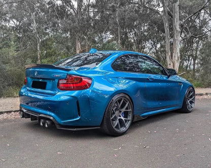 BMW 2 Series M2 F87 MTC Design Carbon Fiber Diffuser (2014 - 2021)
