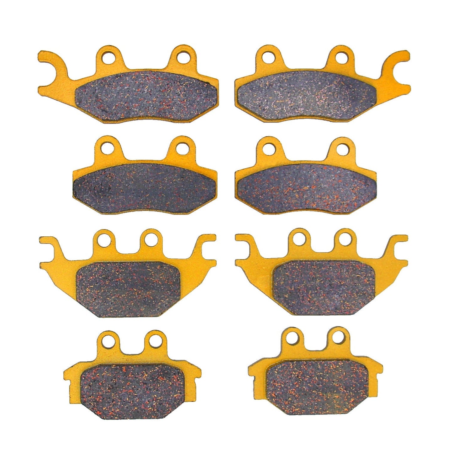Kawasaki Mule Pro DX/DTX/FX/FXT/FXR 2015-2026 Ceramic Brake Pad Set