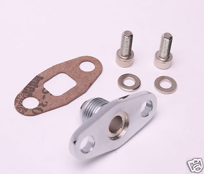 Turbo Oil Drain Flange 10AN Garrett GT40 GT42 GT45 GT47