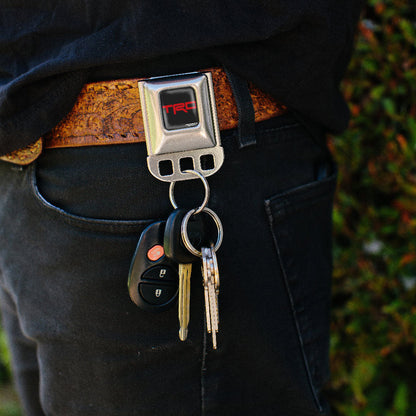 Keyholder - Toyota Racing Development TRD Logo Full Color Black/Red