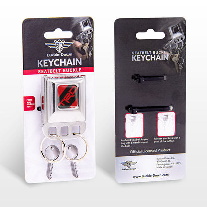 Keyholder - Toyota Racing Development TRD Stripe Logo Full Color Red/Black