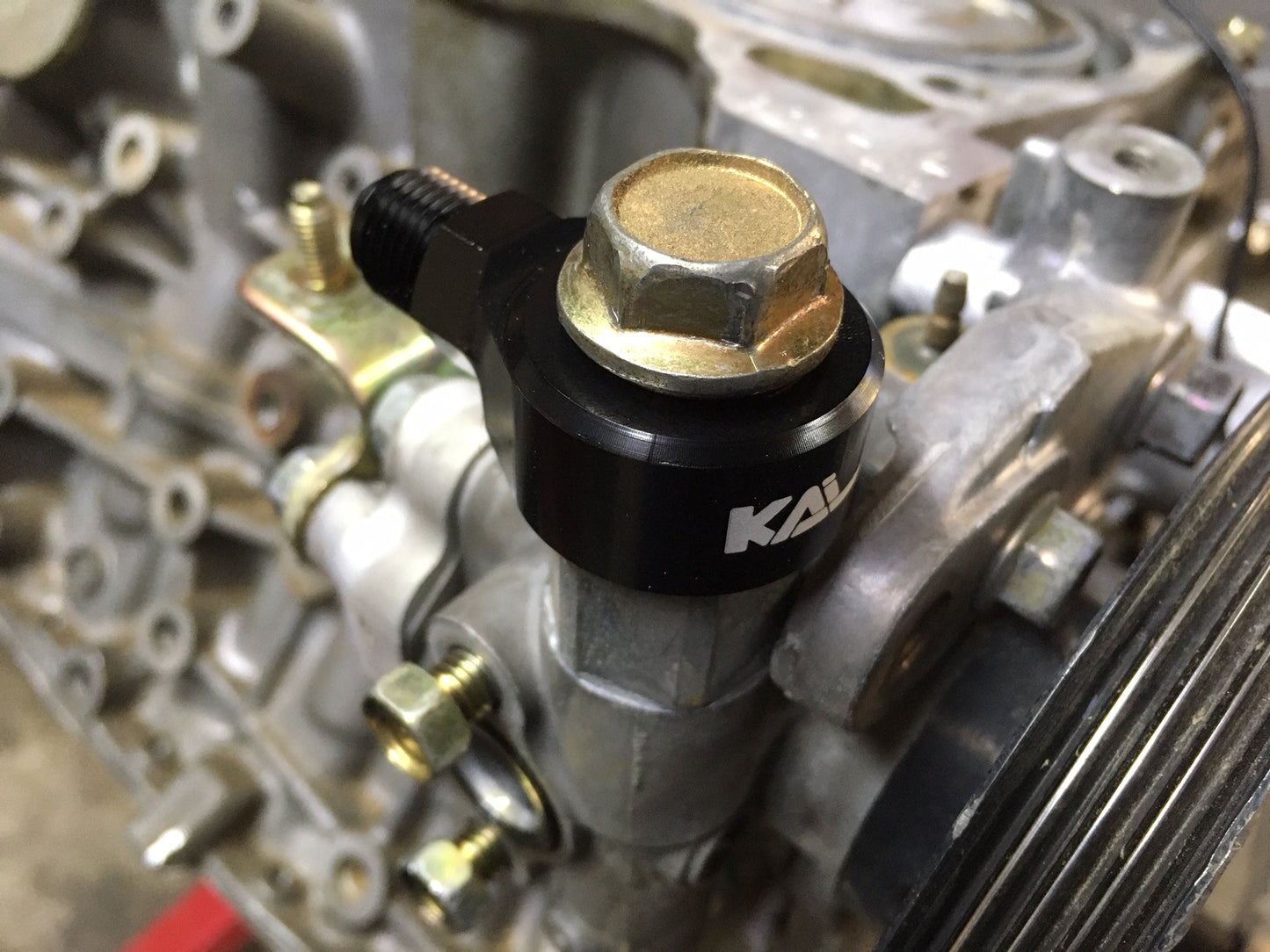 AN6 Power Steering fittings
