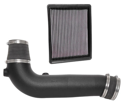 Airaid 17-18 Chevrolet Silverado / GMC Sierra V6-4.3L F/I Airaid Jr Intake Kit - Oiled / Red Media 200-752