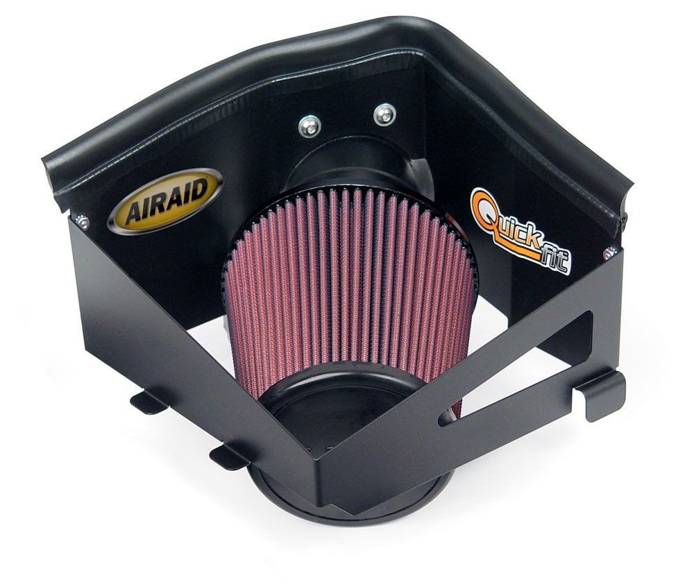 Airaid 04-09 Dodge Durango/07-09 Aspen 4.7/5.7L Hemi CAD Intake System w/o Tube (Oiled / Red Media) 300-143