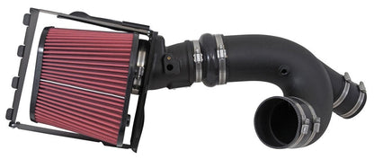 Airaid 2015 Ford Expedition 3.5L EcoBoost Cold Air Intake System w/ Black Tube (Dry/Red) 401-339