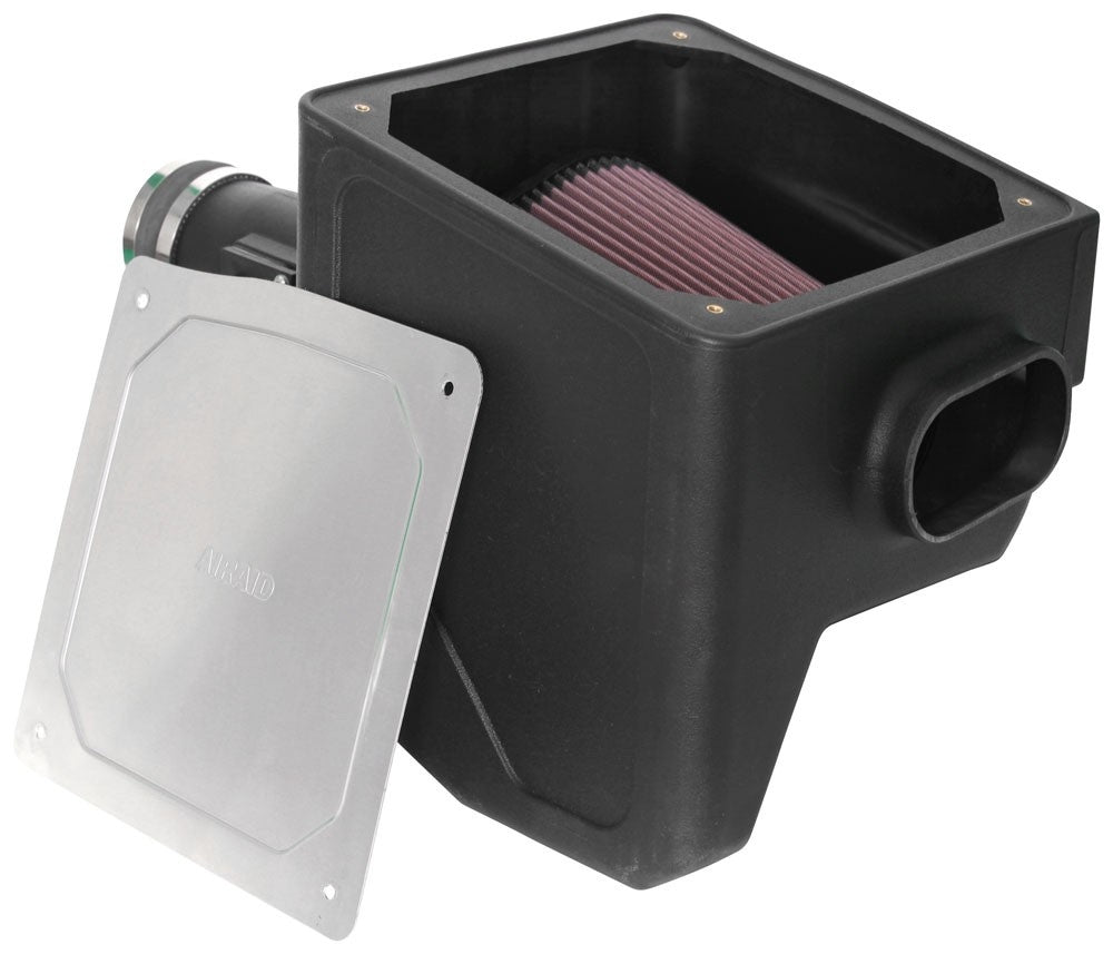 Airaid 17-18 Nissan Titan XD V8-5.6L F/I Cold Air Intake Kit w/ Cotton Gauze Filter 520-342