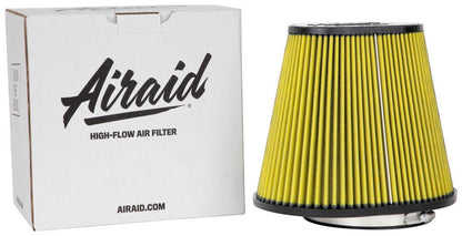 Airaid Universal Air Filter - Cone 6in FLG x 10-3/4x7-3/4in B x 7-1/4x4-3/4in T x 9in H Synthaflow 725-472