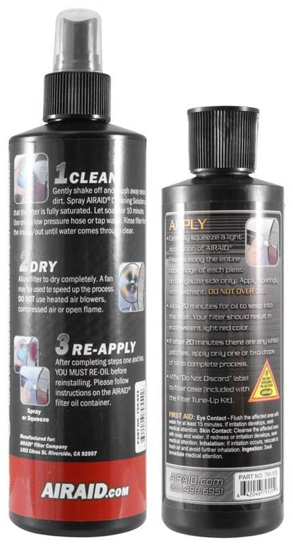 Airaid Renew Kit - 12oz Cleaner / 8oz Squeeze Oil - Blue 790-560