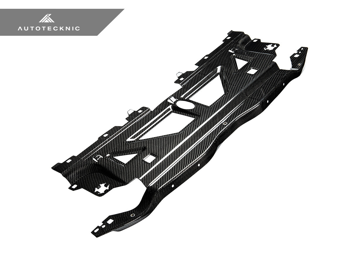 AutoTecknic Dry Carbon Fiber Cooling Shroud - BMW G87 M2