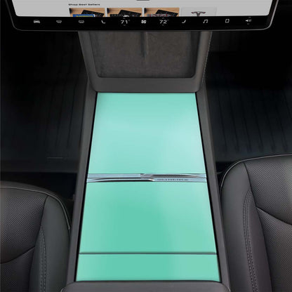 KPMF Satin Spearmint | Tesla Center Console Wrap Kit | Model 3 '24-26 Refresh