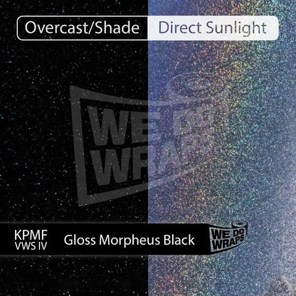 KPMF Morpheus Black Tesla Emblem Decals (Front + Back) | Model S